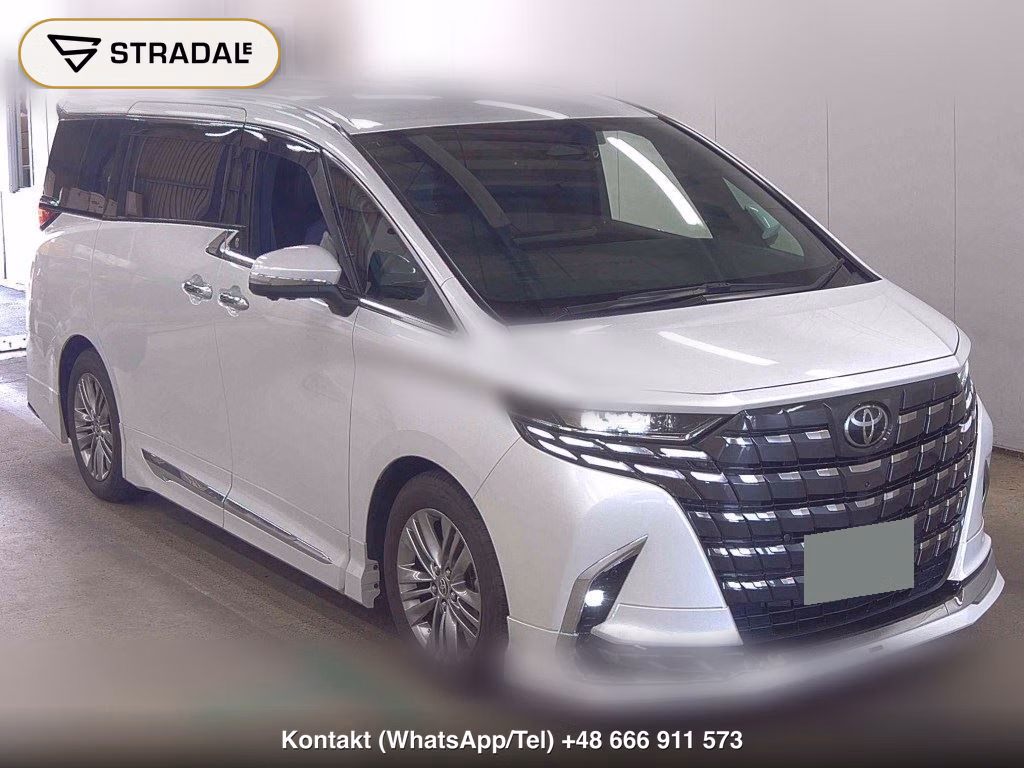 TOYOTA ALPHARD Z 2024, aukcja z Japonii, zdjęcie 1