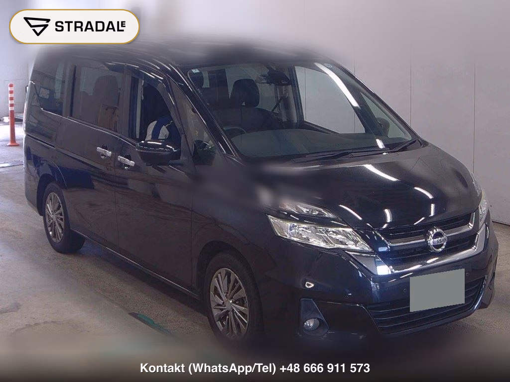 NISSAN SERENA 5D S 2017, aukcja z Japonii, zdjęcie 1