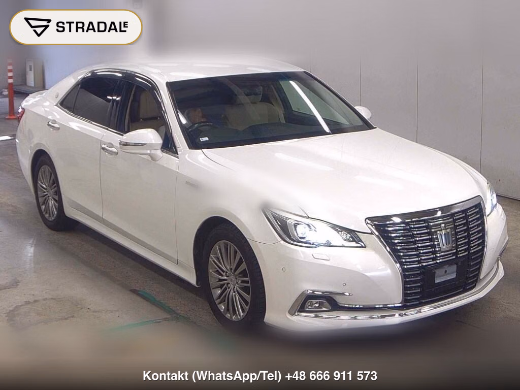 TOYOTA CROWN HYBRID ROYAL SALOON G 2015, aukcja z Japonii, zdjęcie 1