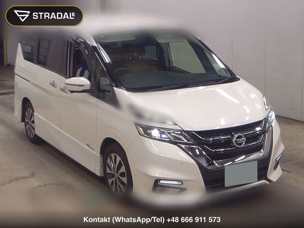 NISSAN SERENA 5D HIGHWAY STAR V SELECTION 2018, aukcja z Japonii, zdjęcie 1