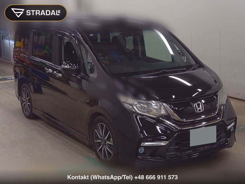 HONDA STEPWAGON 5D MODULO X HONDA SENSING 2016, aukcja z Japonii, zdjęcie 1