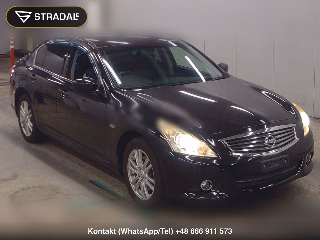NISSAN SKYLINE 4D 4WD 250GT FOUR TYPE V 2011, aukcja z Japonii, zdjęcie 1