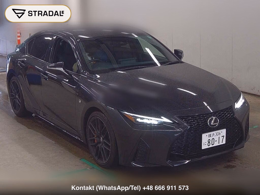 LEXUS IS 4D IS300 F SPORT MODE BLACK Ⅲ 2023, aukcja z Japonii, zdjęcie 1