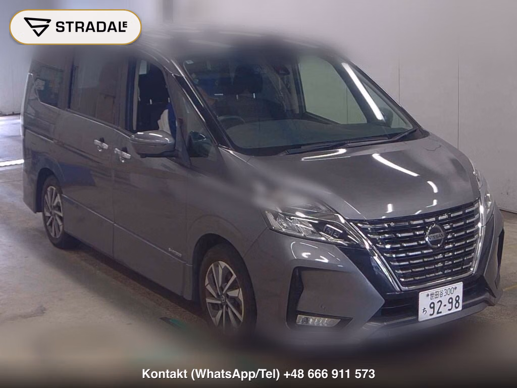 NISSAN SERENA 5D HIGHWAY STAR V 2020, aukcja z Japonii, zdjęcie 1