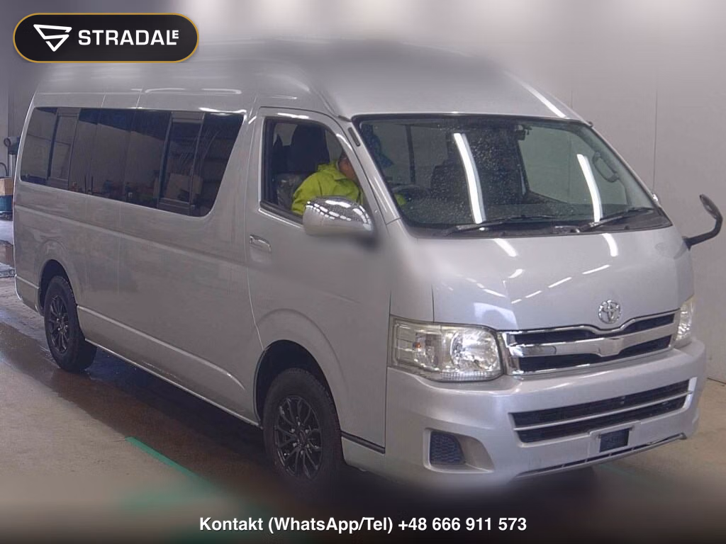 TOYOTA HIACE WAGON 4D 4WD GRAND CABIN 2011, aukcja z Japonii, zdjęcie 1