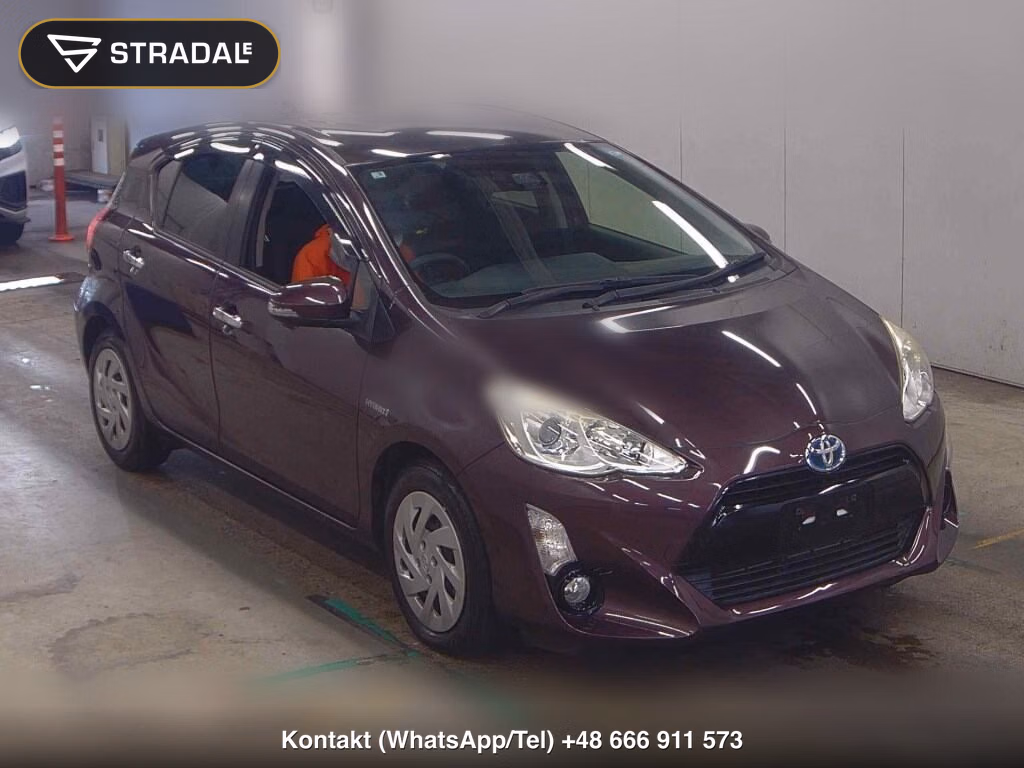 TOYOTA AQUA S STYLE BLACK 2016, aukcja z Japonii, zdjęcie 1