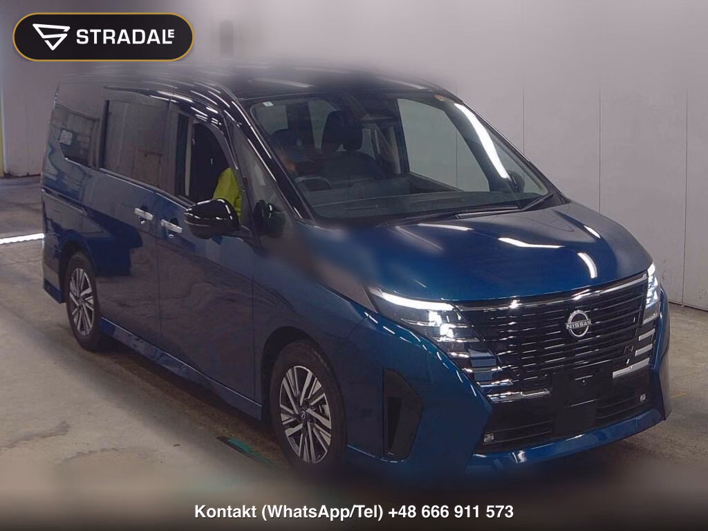 NISSAN SERENA 5D E-POWER LUXION 2023, aukcja z Japonii, zdjęcie 1