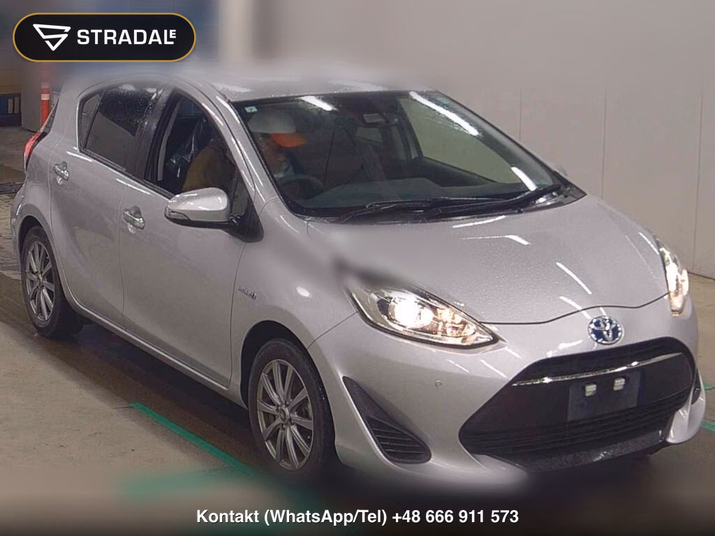 TOYOTA AQUA S STYLE BLACK 2019, aukcja z Japonii, zdjęcie 1