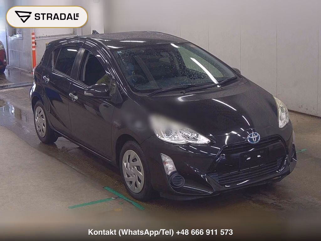 TOYOTA AQUA S STYLE BLACK 2016, aukcja z Japonii, zdjęcie 1