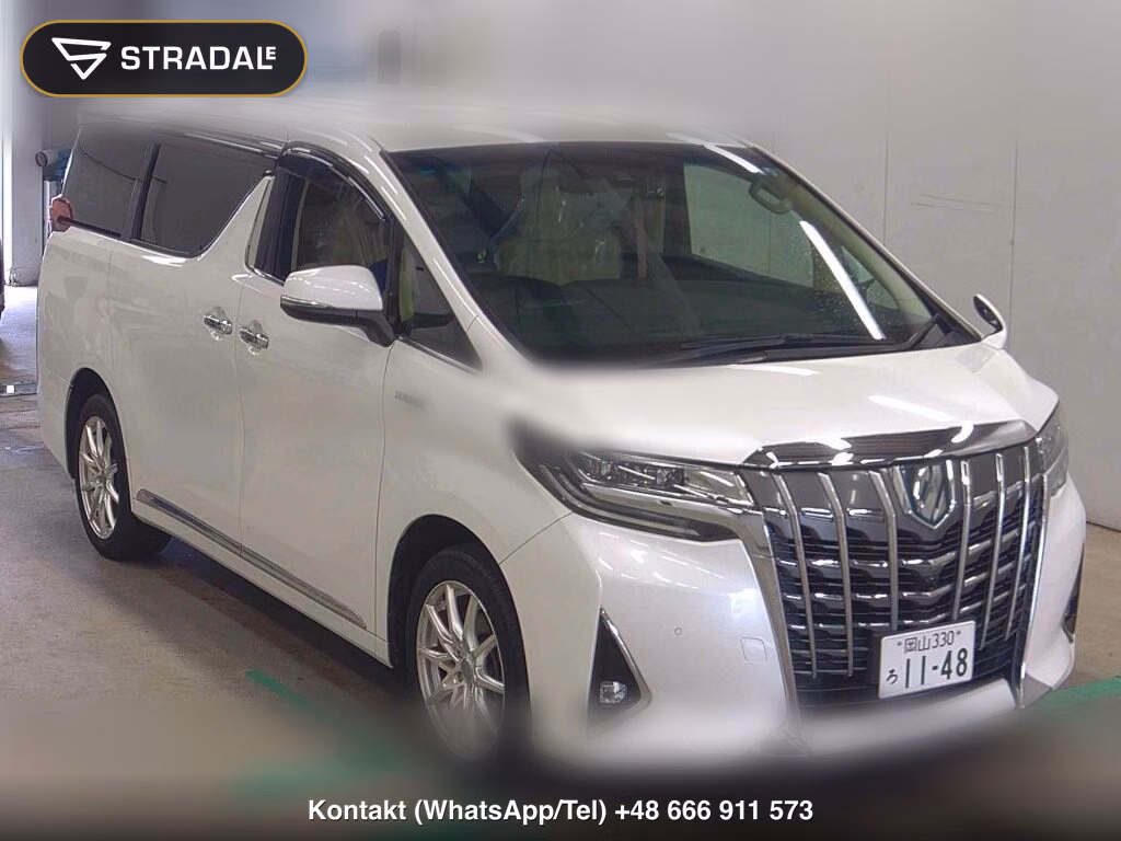 TOYOTA ALPHARD HYBRID 4WD X 2019, aukcja z Japonii, zdjęcie 1