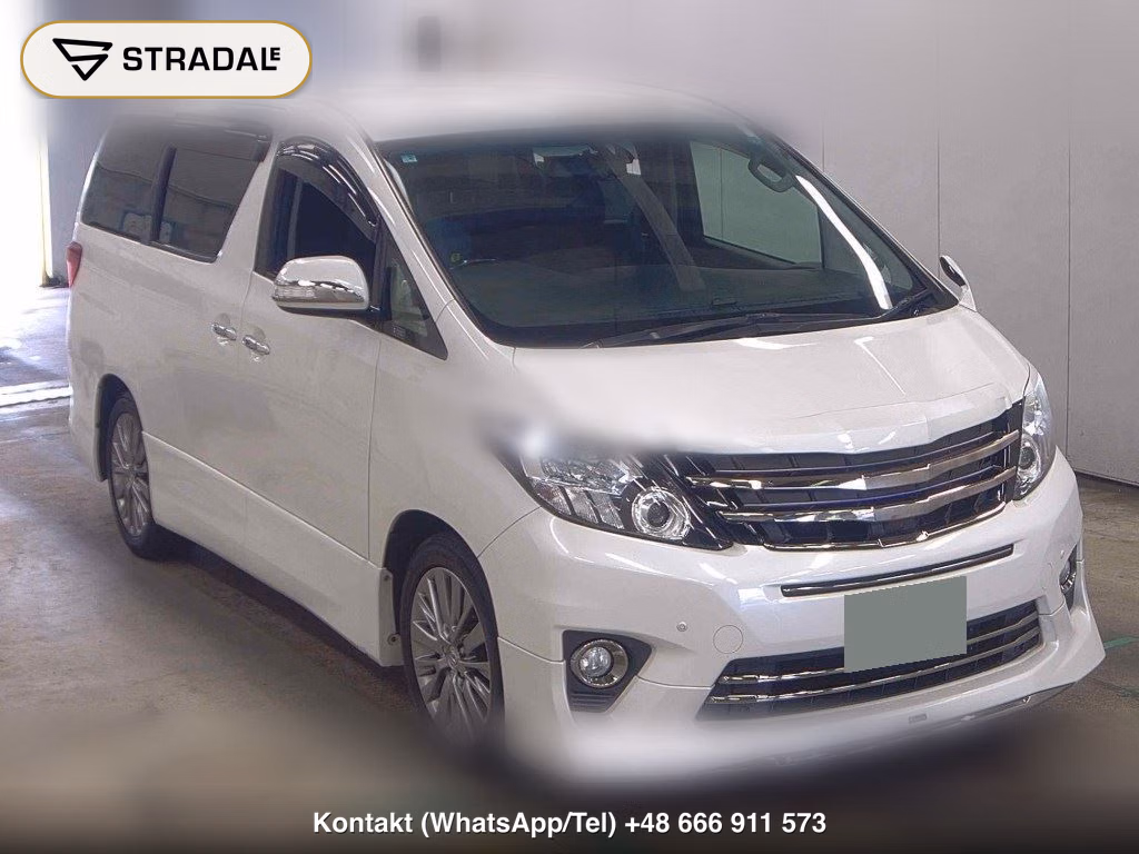 TOYOTA ALPHARD 240S TYPE GOLD 2013, aukcja z Japonii, zdjęcie 1