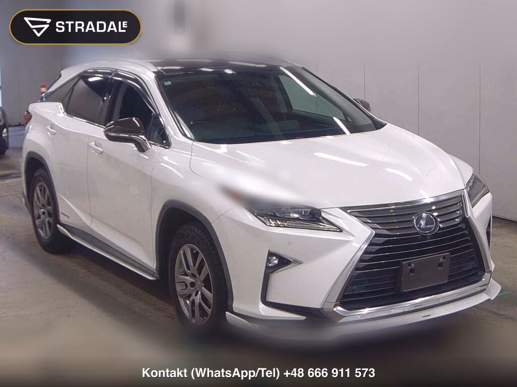 LEXUS RX 4WD RX450H VERSION L 2016, aukcja z Japonii, zdjęcie 1
