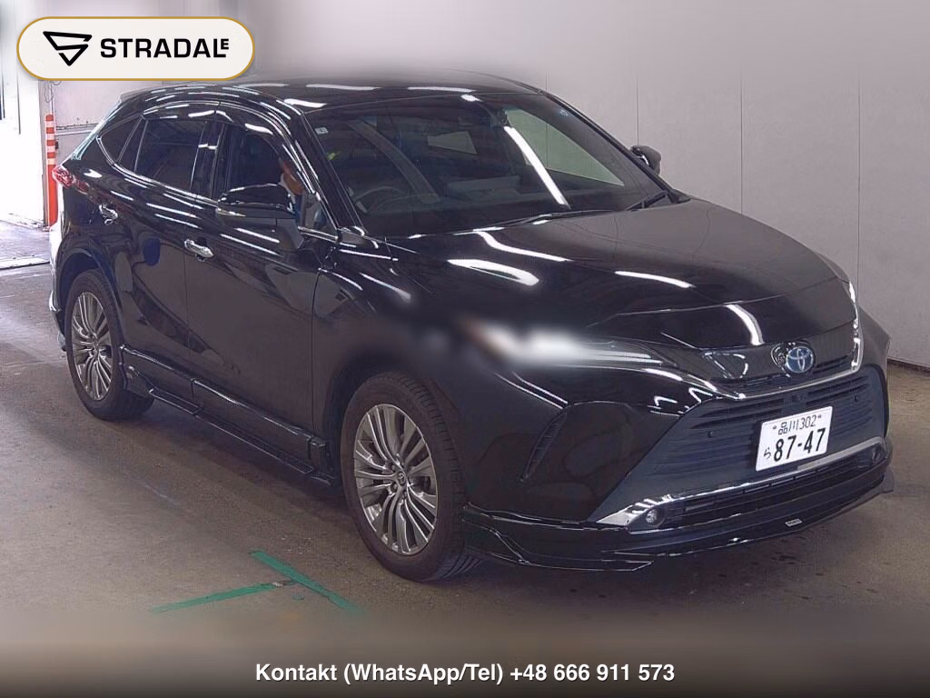 TOYOTA HARRIER HYBRID Z LEATHER PACKAGE 2022, aukcja z Japonii, zdjęcie 1