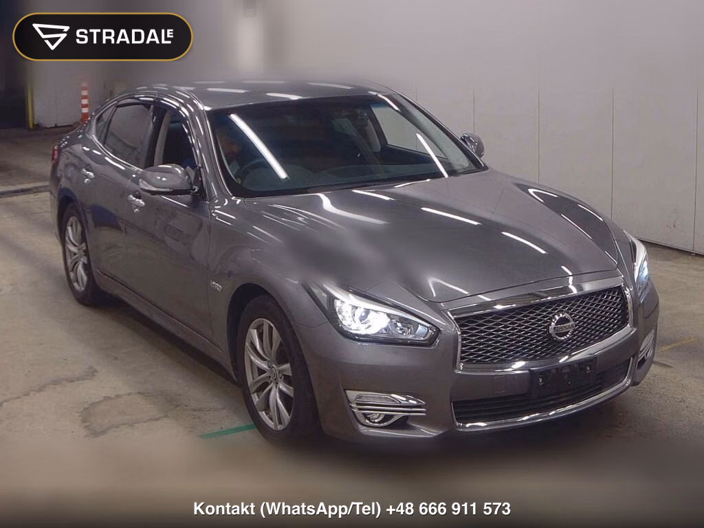 NISSAN FUGA HYBRID BASE GRADE 2021, aukcja z Japonii, zdjęcie 1