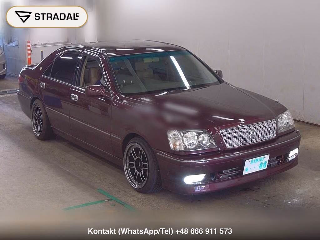 TOYOTA CROWN 4D ATHLETE V 1999, aukcja z Japonii, zdjęcie 1