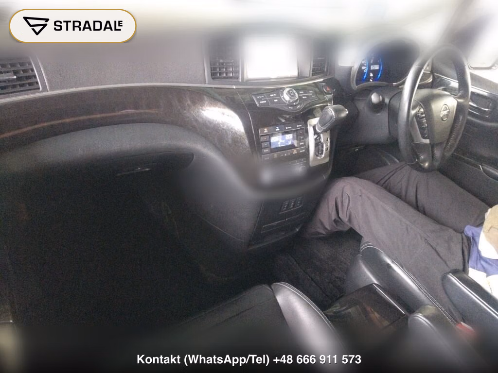 NISSAN ELGRAND 5D 4WD RIDER BLACK LINE BLACK LEATHER POWER SEA, miniaturka 4