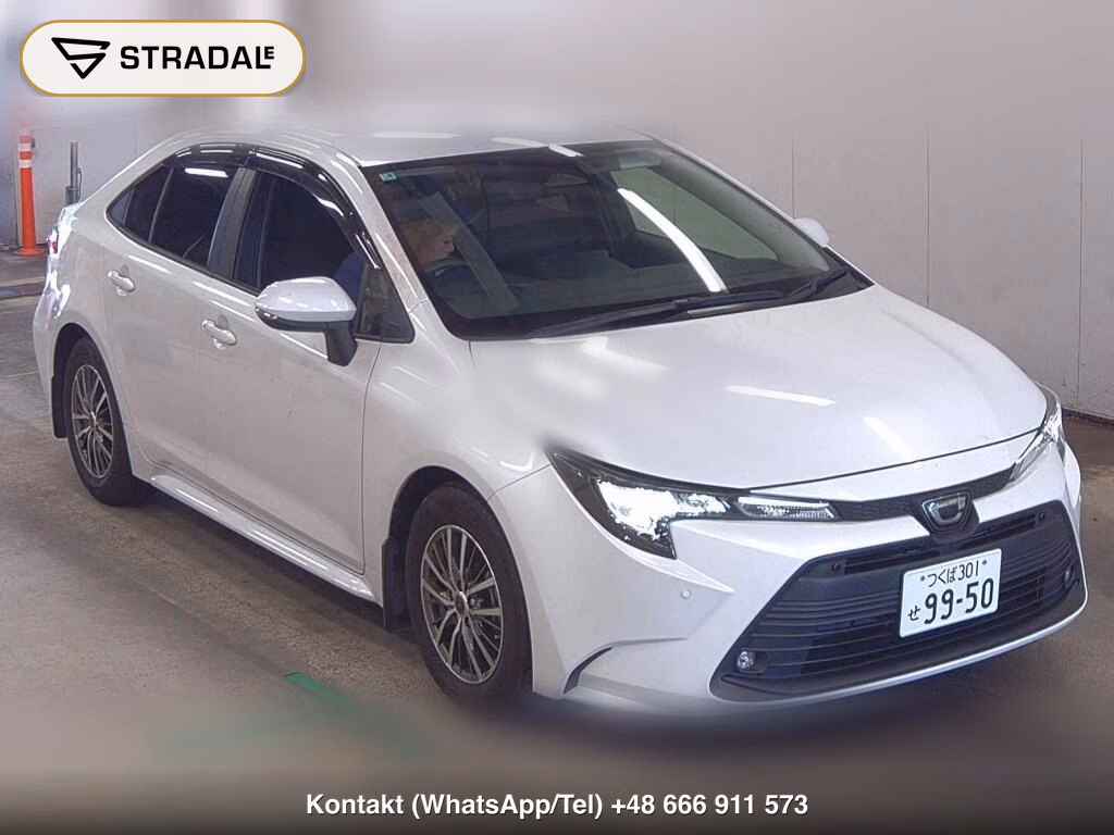 TOYOTA COROLLA 4D X 2025, aukcja z Japonii, zdjęcie 1