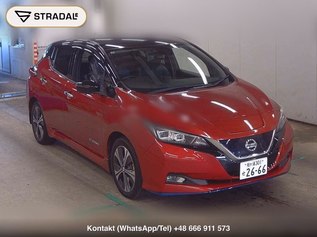 NISSAN LEAF E+ G 2019, aukcja z Japonii, zdjęcie 1