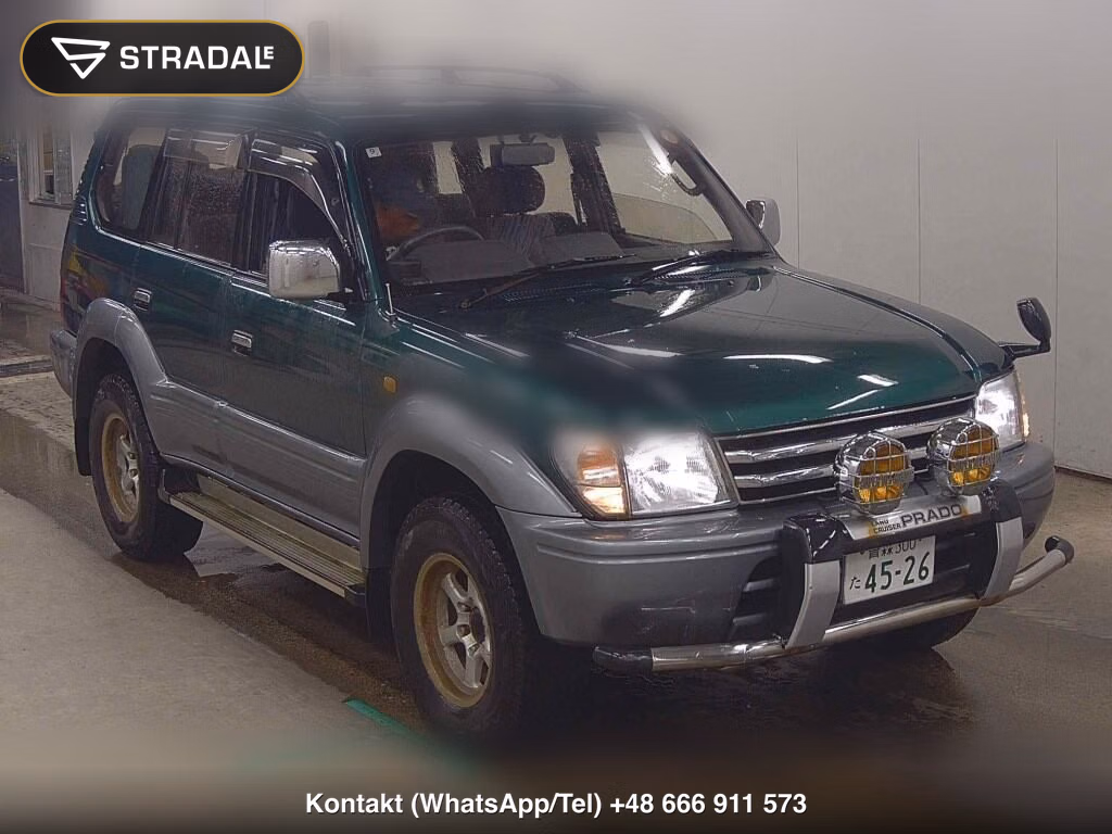 TOYOTA LAND CRUISER PRADO 5D 4WD TX 1996, aukcja z Japonii, zdjęcie 1