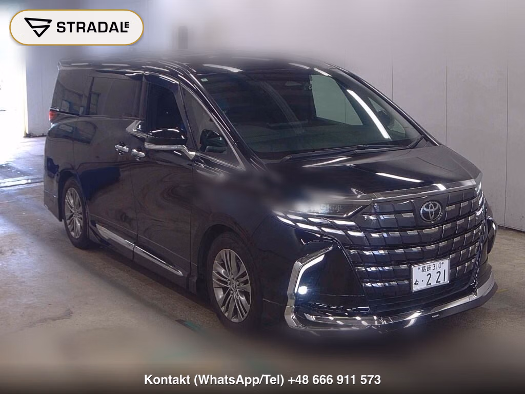TOYOTA ALPHARD Z 2024, aukcja z Japonii, zdjęcie 1