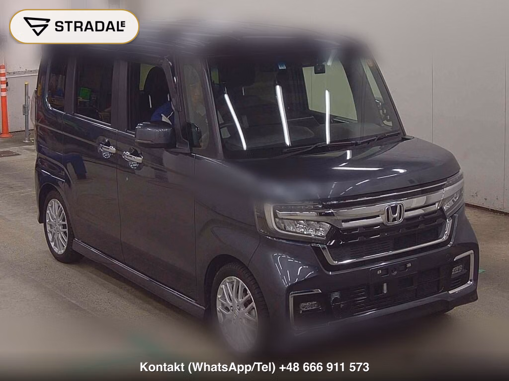 HONDA N-BOX CUSTOM L･TURBO 2022, aukcja z Japonii, zdjęcie 1