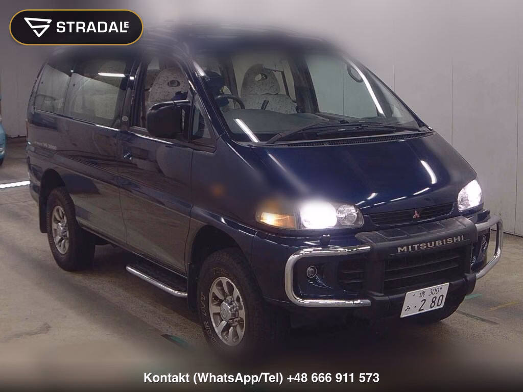 MITSUBISHI DELICA SPACE GEAR 4D 4WD SUPER EXCEED 1996, aukcja z Japonii, zdjęcie 1