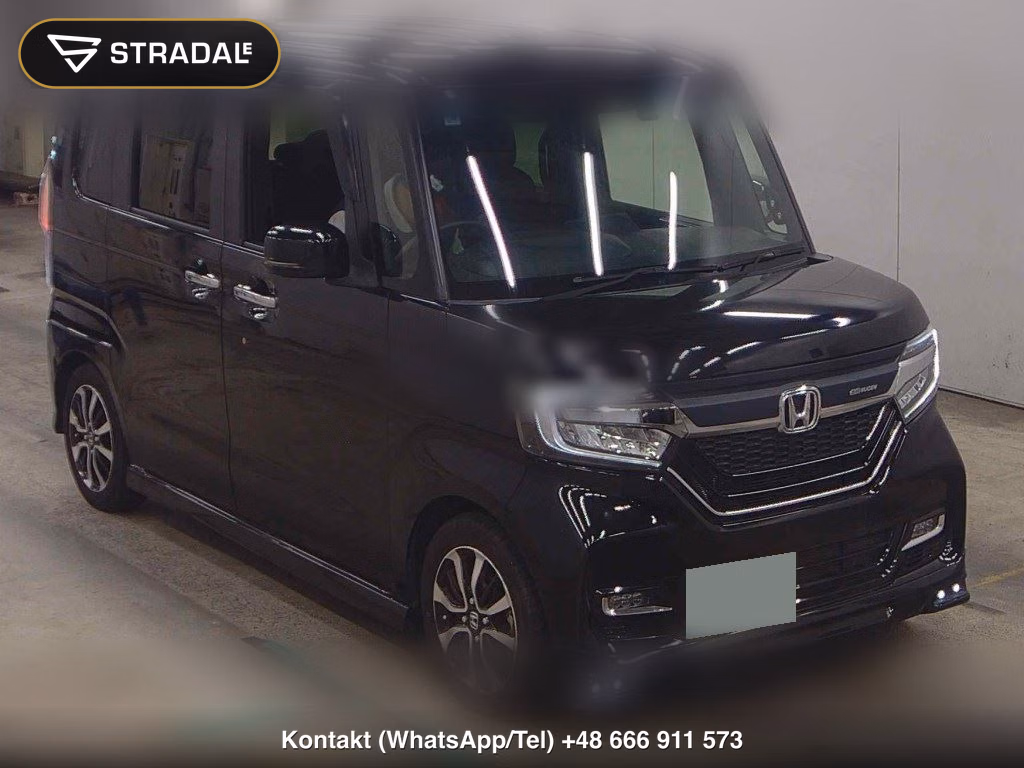 HONDA N-BOX CUSTOM G･L HONDA SENSING 2019, aukcja z Japonii, zdjęcie 1