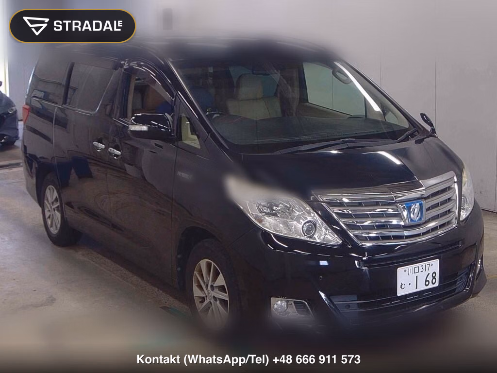 TOYOTA ALPHARD HYBRID 4WD G 2012, aukcja z Japonii, zdjęcie 1