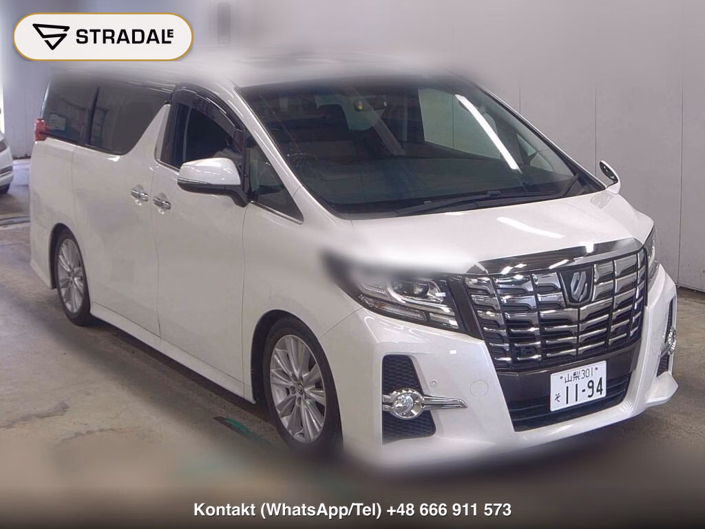 TOYOTA ALPHARD 2.5S 2015, aukcja z Japonii, zdjęcie 1
