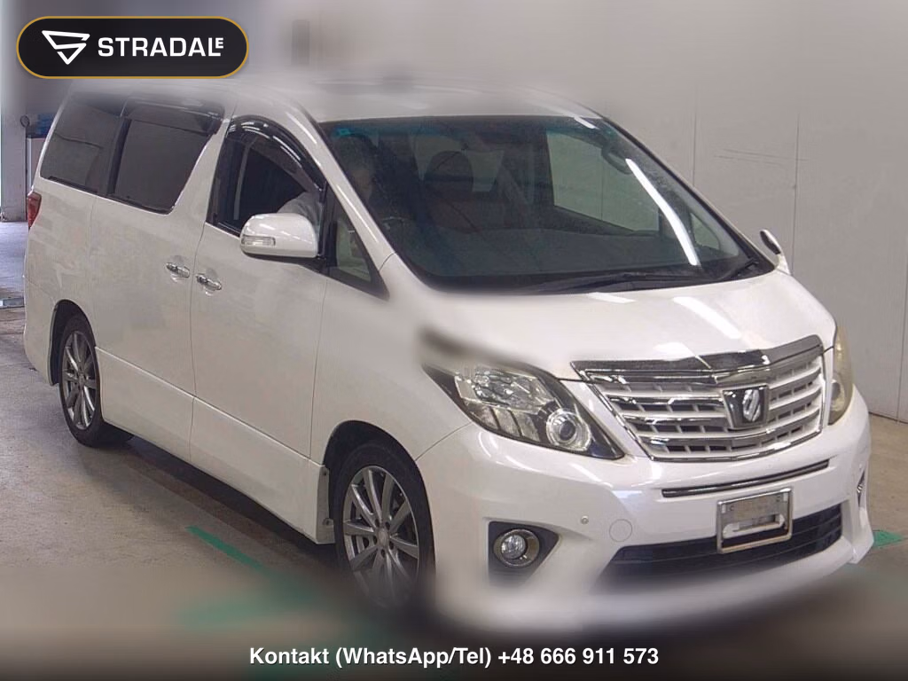 TOYOTA ALPHARD 240S TYPE GOLD 2013, aukcja z Japonii, zdjęcie 1