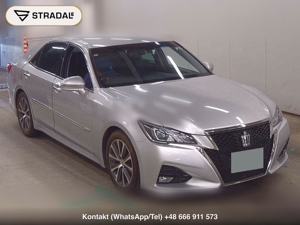 TOYOTA CROWN 4D ATHLETE S-T 2015, aukcja z Japonii, zdjęcie 1