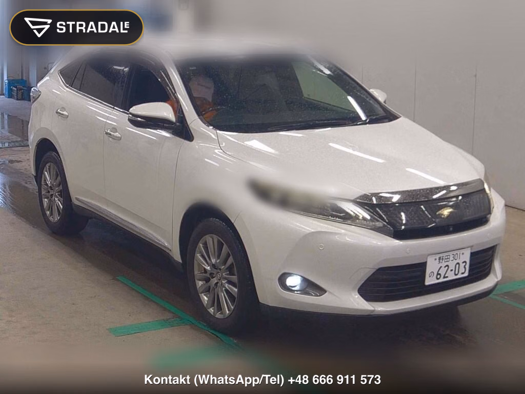 TOYOTA HARRIER 4WD PREMIUM ADVANCED PACKAGE 2014, aukcja z Japonii, zdjęcie 1