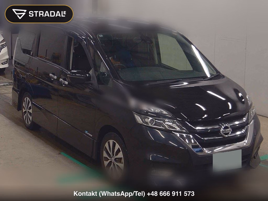 NISSAN SERENA 5D HIGHWAY STAR V SELECTION 2018, aukcja z Japonii, zdjęcie 1