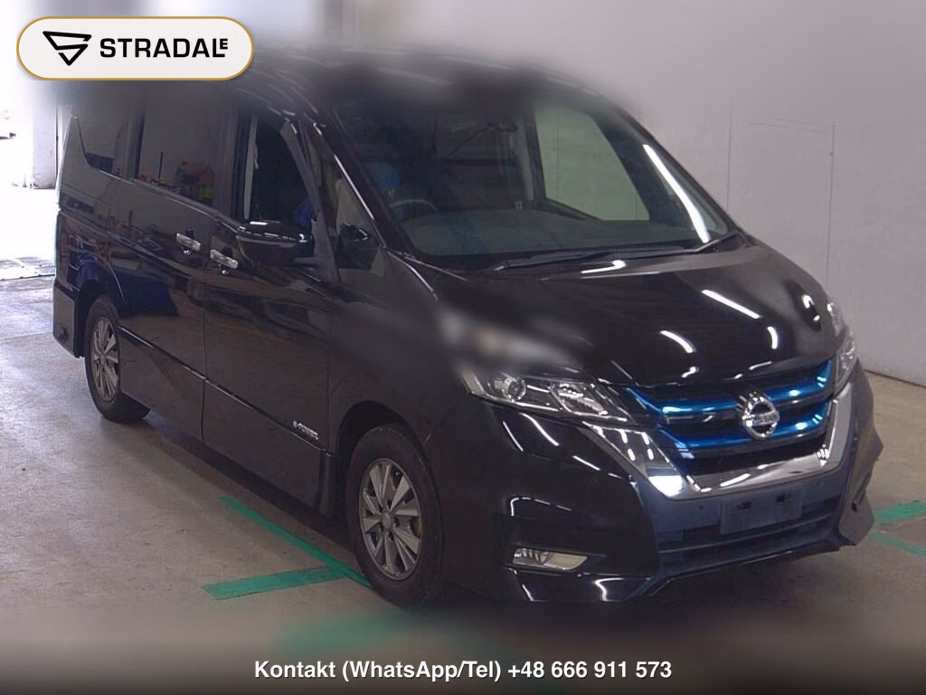 NISSAN SERENA 5D E-POWER HIGHWAY STAR V 2019, aukcja z Japonii, zdjęcie 1