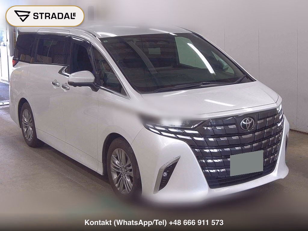 TOYOTA ALPHARD Z 2025, aukcja z Japonii, zdjęcie 1