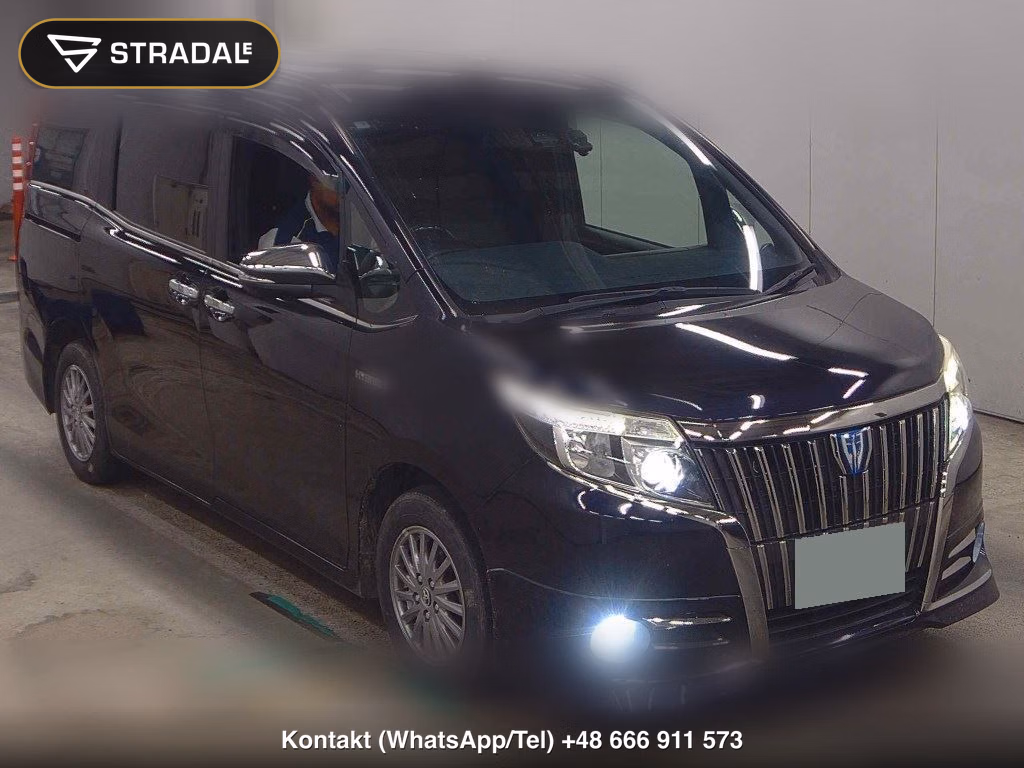 TOYOTA ESQUIRE HYBRID GI BLACK TAILORED 2017, aukcja z Japonii, zdjęcie 1