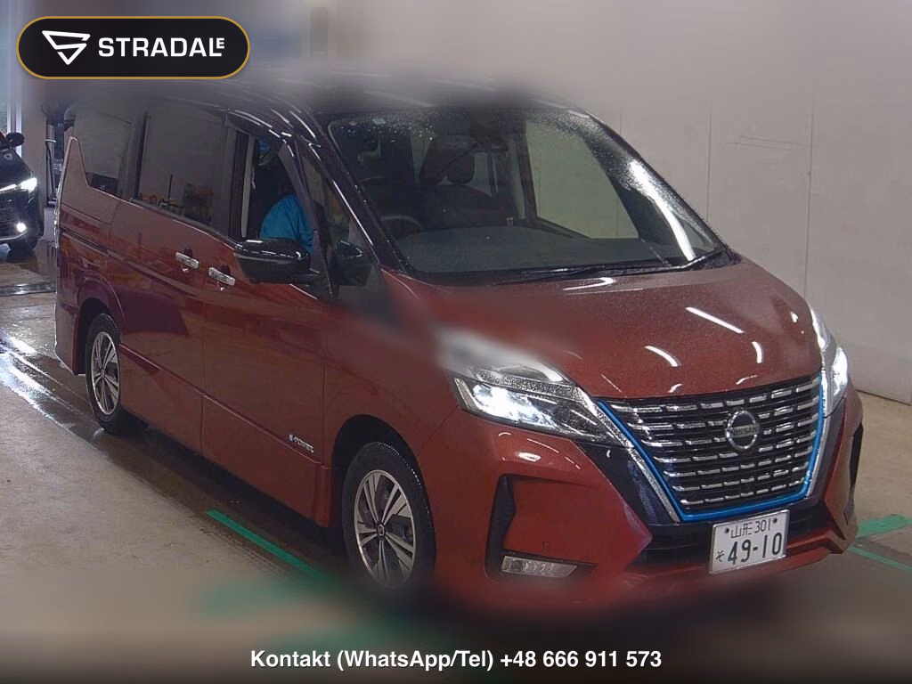 NISSAN SERENA 5D E-POWER HIGHWAY STAR V 2022, aukcja z Japonii, zdjęcie 1