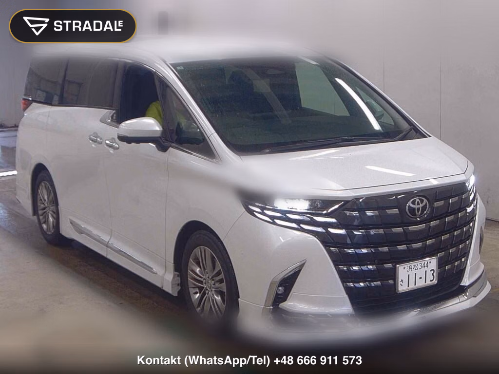TOYOTA ALPHARD Z 2025, aukcja z Japonii, zdjęcie 1