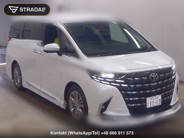 TOYOTA ALPHARD Z 2025, samochód z aukcji Japonii