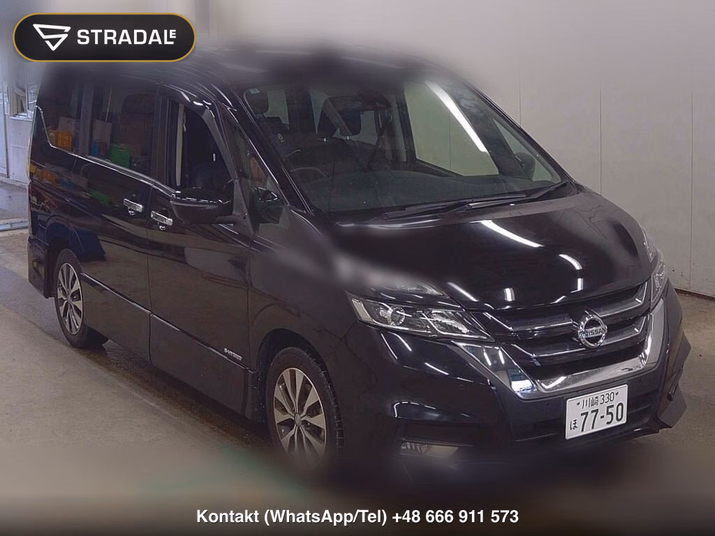 NISSAN SERENA 5D HIGHWAY STAR V SELECTION Ⅱ 2019, aukcja z Japonii, zdjęcie 1