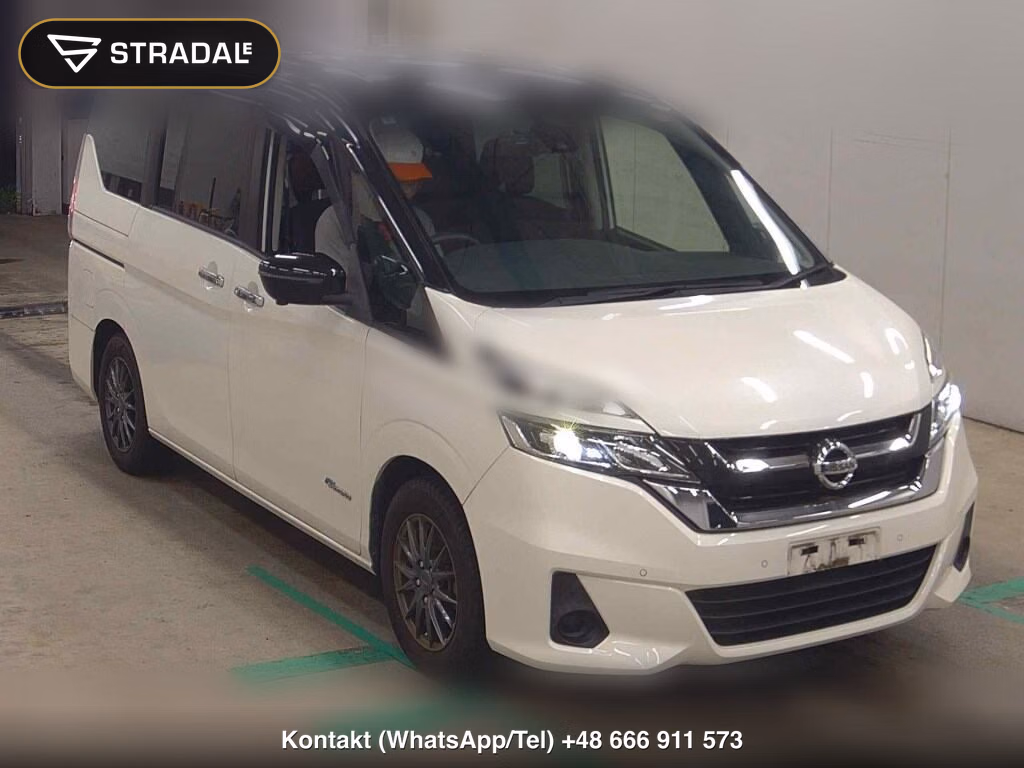 NISSAN SERENA 5D X V SELECTION 2018, aukcja z Japonii, zdjęcie 1