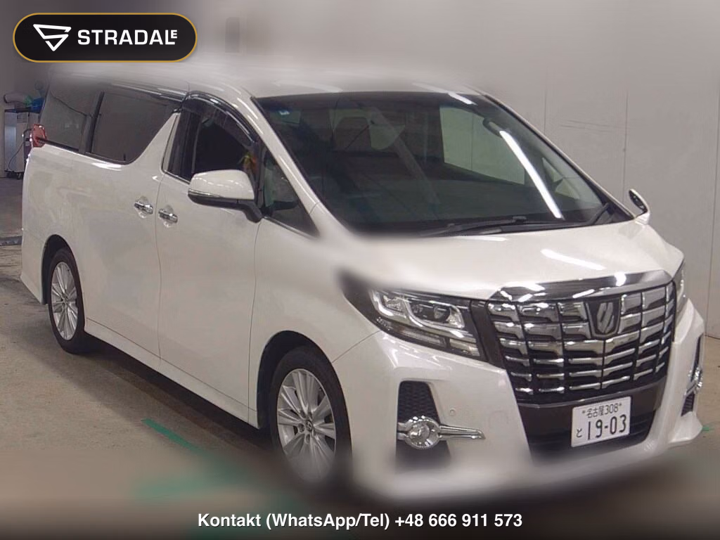 TOYOTA ALPHARD 2.5S A PACKAGE 2016, aukcja z Japonii, zdjęcie 1