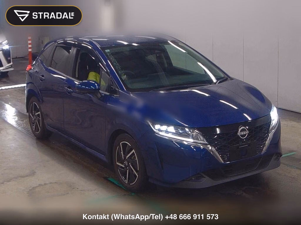 NISSAN NOTE X 2021, aukcja z Japonii, zdjęcie 1