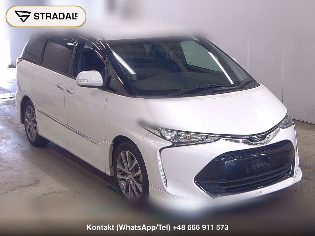 TOYOTA ESTIMA 5D AERAS PREMIUM 2017, aukcja z Japonii, zdjęcie 1