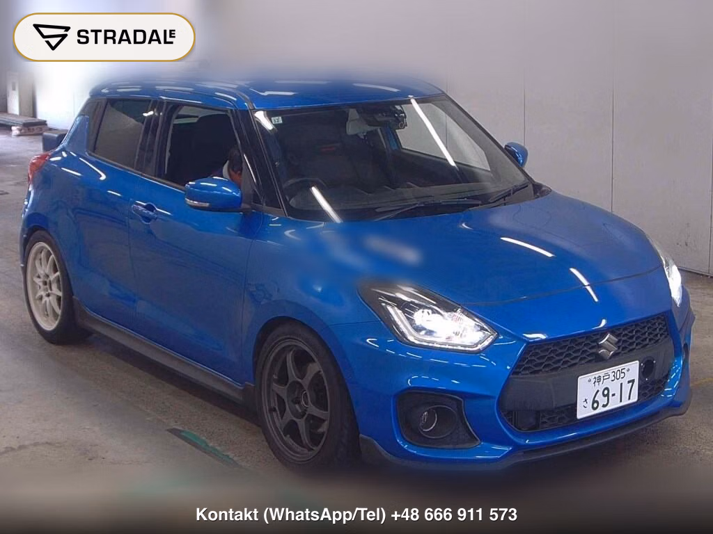 SUZUKI SWIFT SPORT 2021, aukcja z Japonii, zdjęcie 1