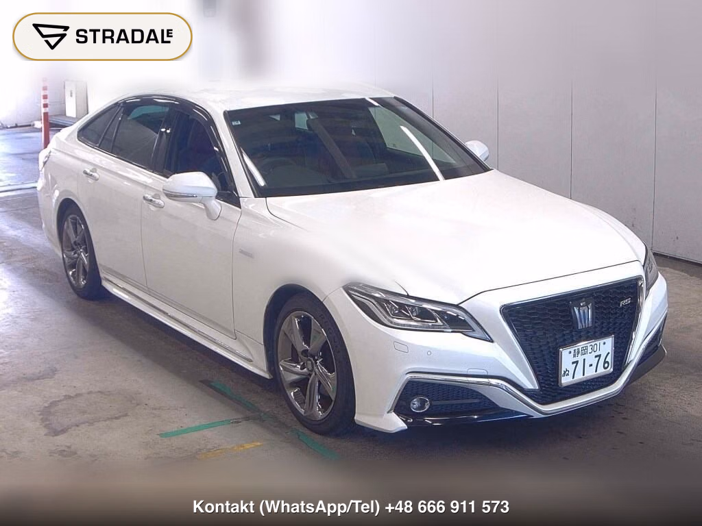 TOYOTA CROWN HYBRID RS ADVANCE 2019, aukcja z Japonii, zdjęcie 1
