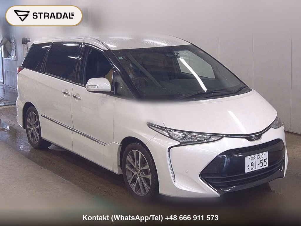 TOYOTA ESTIMA 5D AERAS PREMIUM 2018, aukcja z Japonii, zdjęcie 1