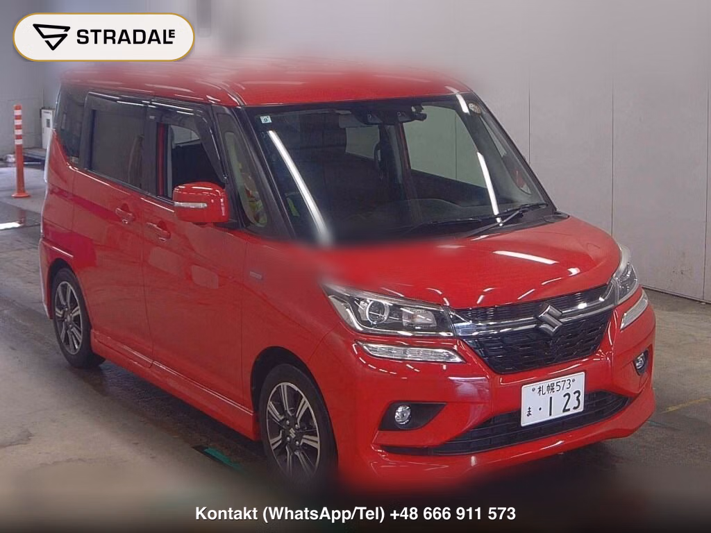SUZUKI SOLIO BANDIT 4WD HYBRID MV 2019, aukcja z Japonii, zdjęcie 1