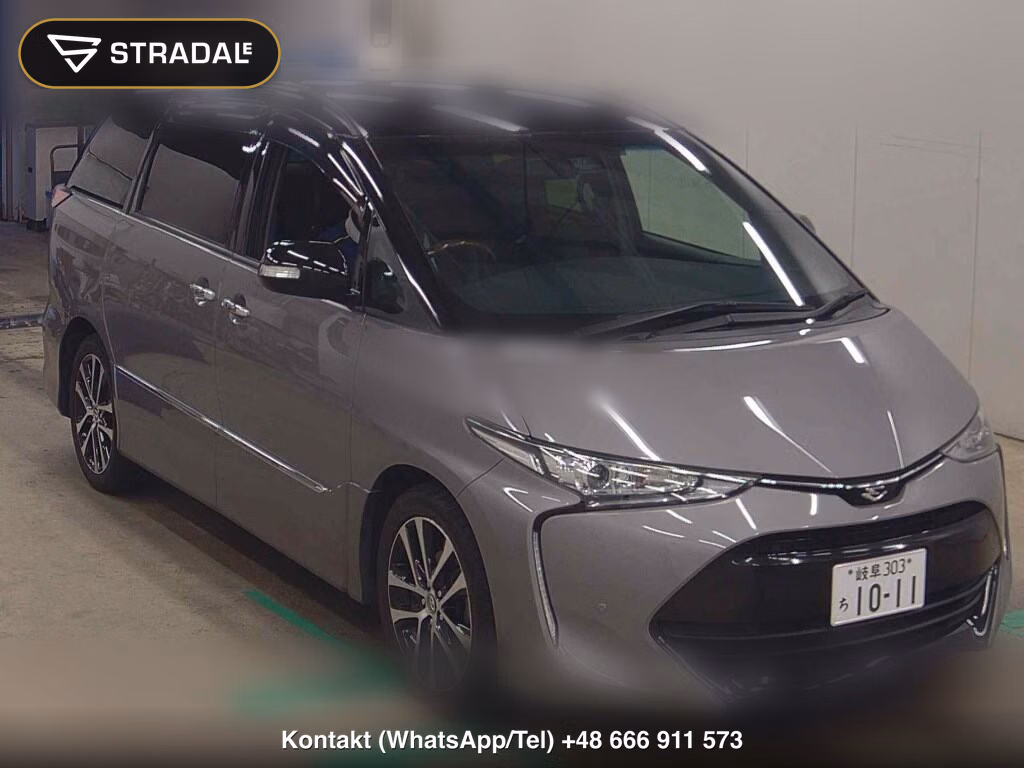 TOYOTA ESTIMA 5D AERAS PREMIUM-G 2018, aukcja z Japonii, zdjęcie 1