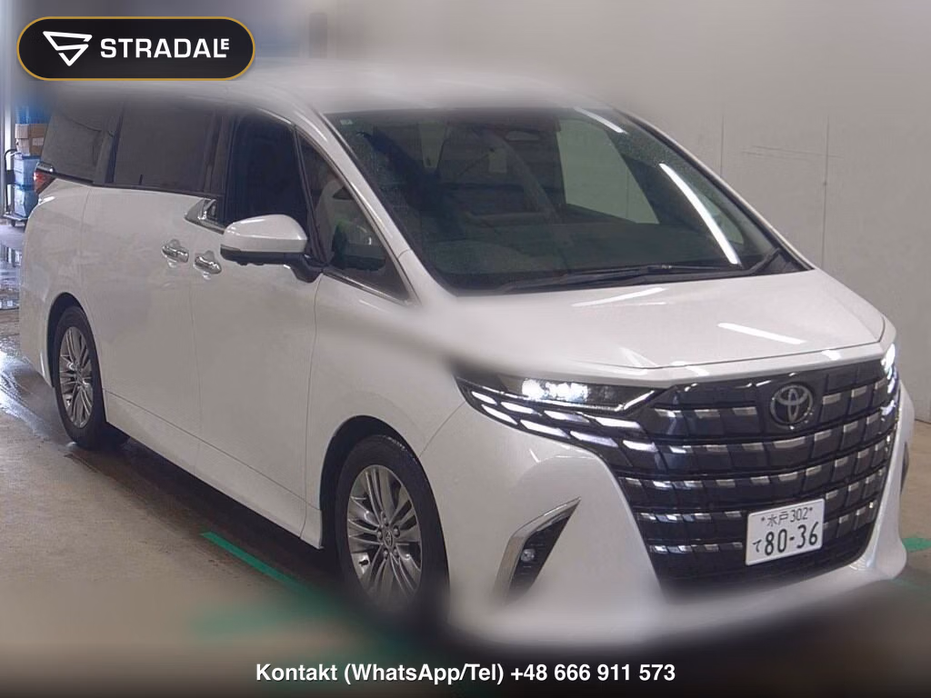 TOYOTA ALPHARD Z 2025, aukcja z Japonii, zdjęcie 1